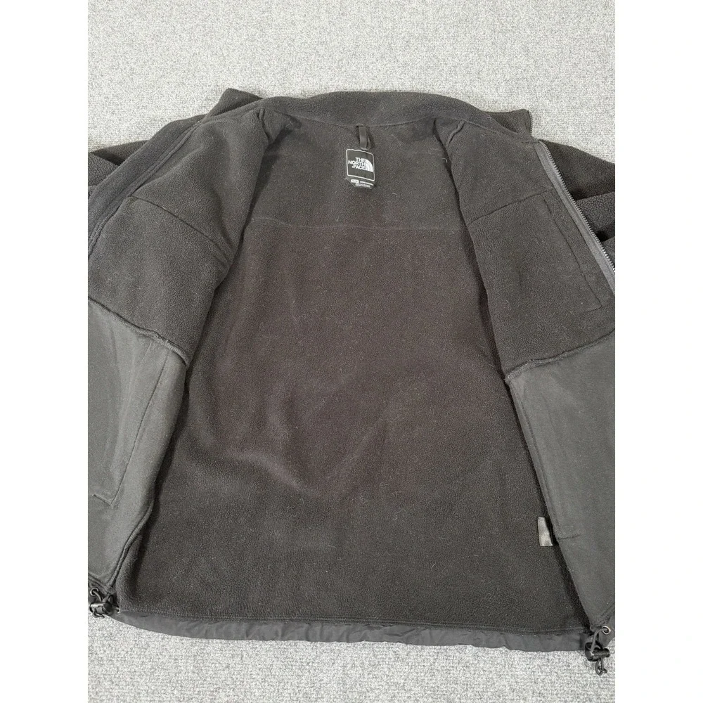 Vintage‎ The North Face Denali Jacket Mens Medium Black Polartec Fleece Full Zip